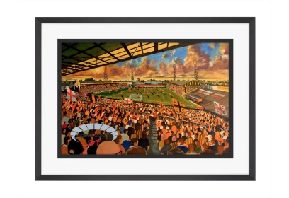 Boothferry Park Stadium Fine Art Print - Hull City FC